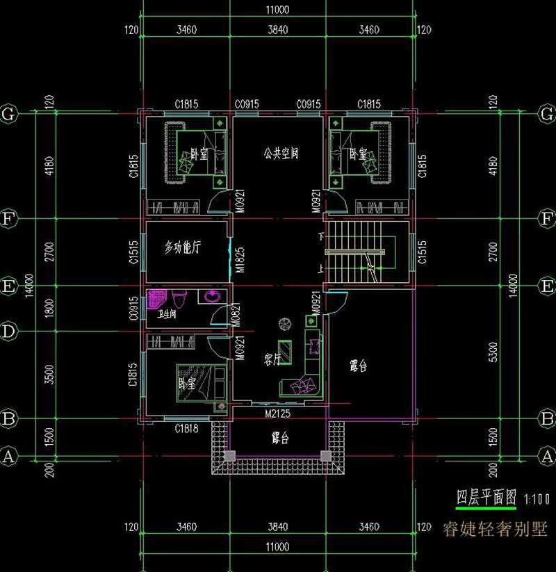 宅基地小，不用怕，四世同堂的戶型來了！(圖7)